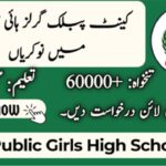 Faculty Required At Cantt Public High School & Girls College Jobs 2024