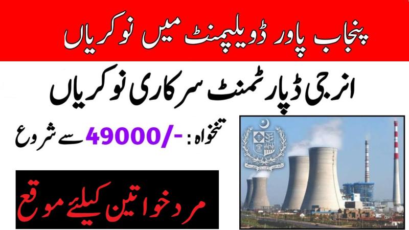 Punjab Power Development Company Limited Jobs 2025 Apply Online