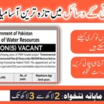 Ministry Of Water Resources (MOWR) Jobs 2024-25 Online Application Form