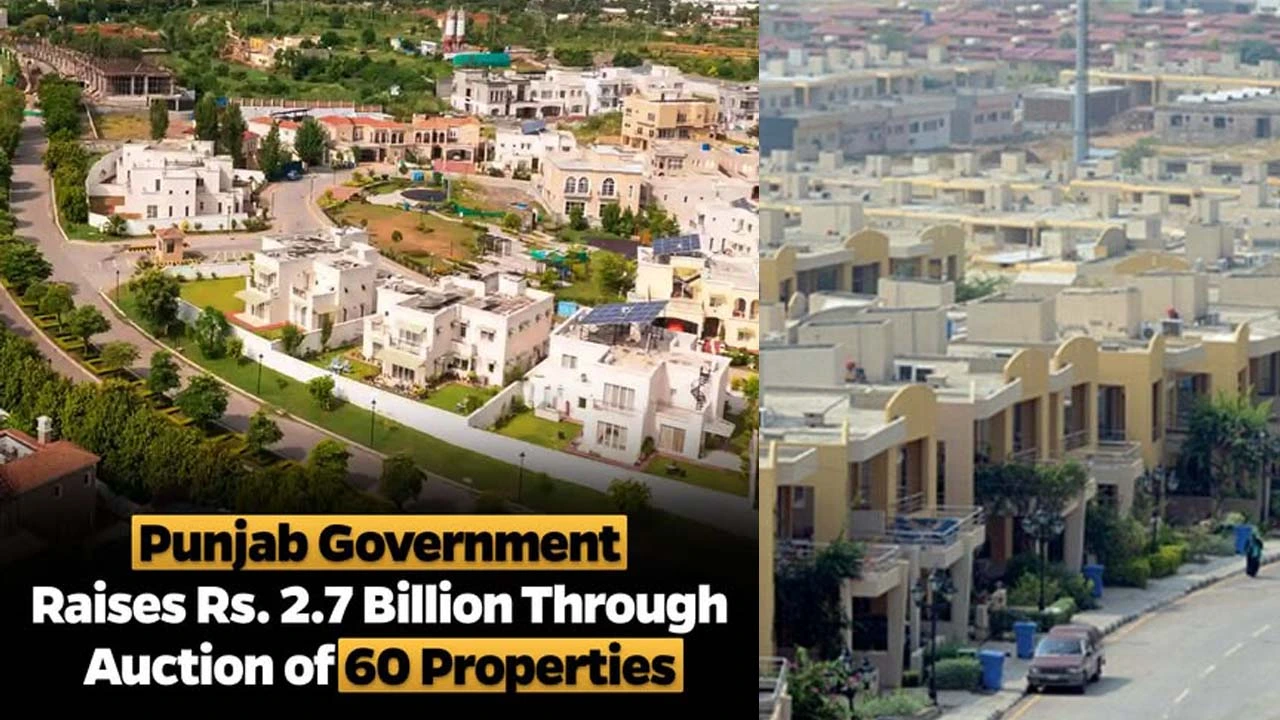 Punjab Government Auctions 60 Properties for Rs2.7 Billion in Transparency Push